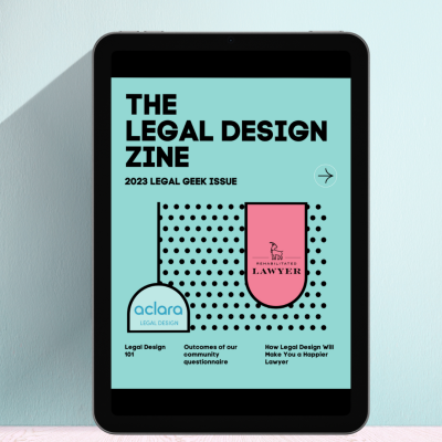 The legal design zine